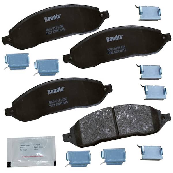 Bendix Premium Copper Free Disc Brake Pad Set 2014-2015 Subaru Forester 2.0L 2.5L