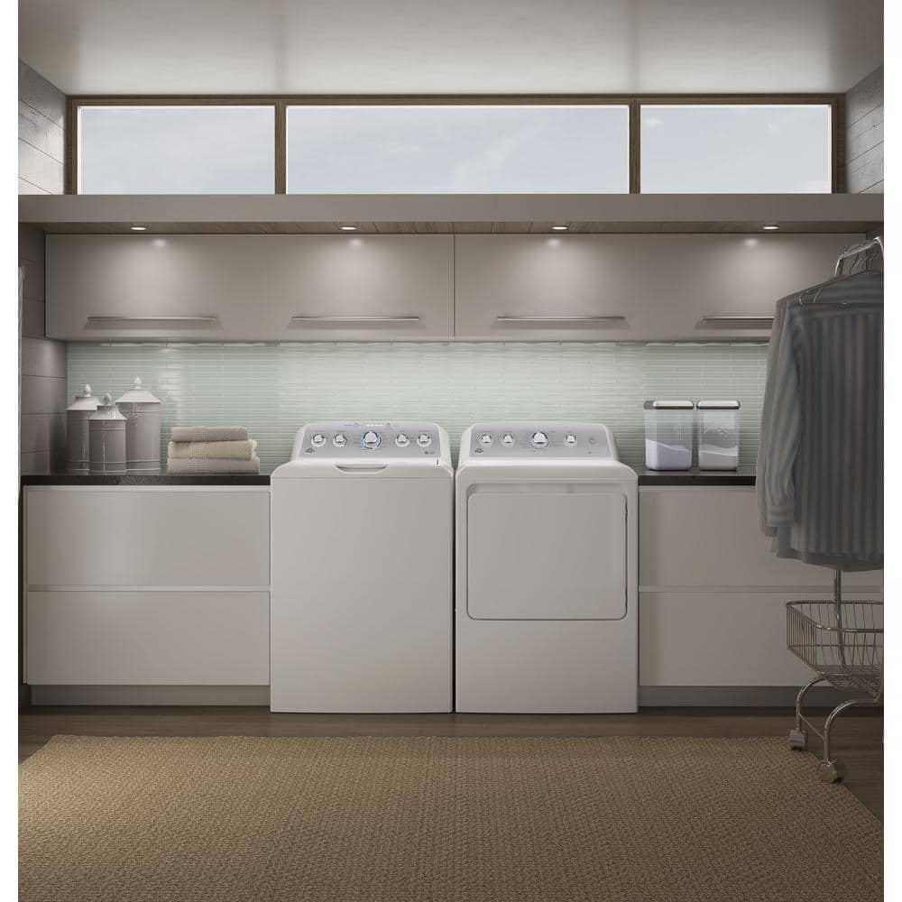 7.2 cu. ft. White Electric Dryer with Moisture Sensing