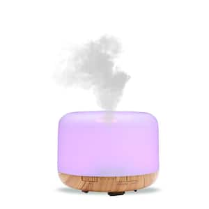 Healthsmart Aromatherapy Diffuser Cool Mist Humidifier For Essential Oils -  Brown : Target