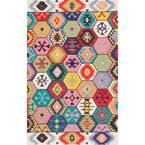 Giuseppina Tribal Bohemian Multi 8 ft. x 10 ft. Area Rug