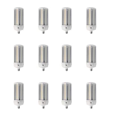 500W Equivalent Corn Cob Color Choice Soft White, Cool White, Daylight High Lumen HID Utility LED Light Bulb (12-Pack)