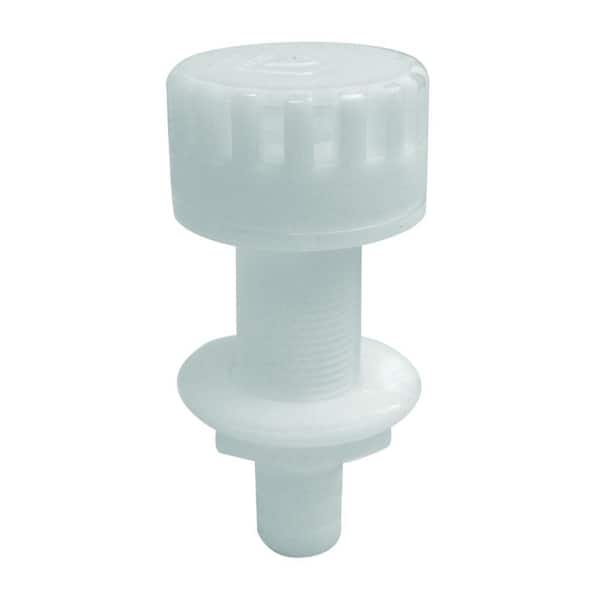 Attwood Hose Size 3/4 in. I.D. White Thru-Hull with Strainer