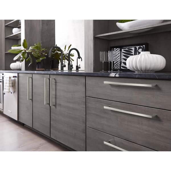 Monument 12 in. (305mm) Modern Polished Nickel Bar Appliance Pull