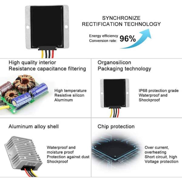 Yichuhaoxi DC Voltage Regulator Buck Converter Step-Down Module