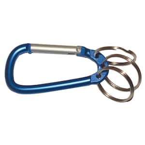 LESHIRY Large Carabiners Keychain 3 Aluminum D Shape Premium Durable D-Ring Carabiner Clip Hook Camping Accessories Snap Link Key Chain Durable Improved Design