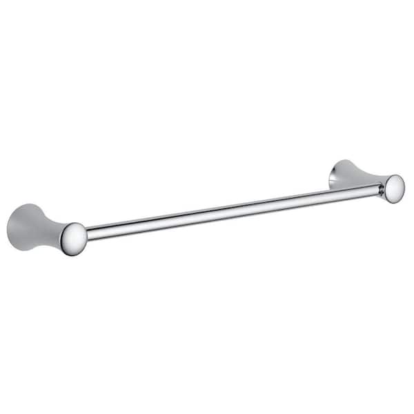 Delta Lahara 18 in. Wall Mount Towel Bar Bath Hardware Accessory in Polished Chrome