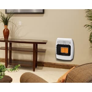 ProCom 20,000 BTU Natural Gas Ventless Blue Flame Gas Wall Heater with Base  Feet, T-Stat Control 171245 - The Home Depot