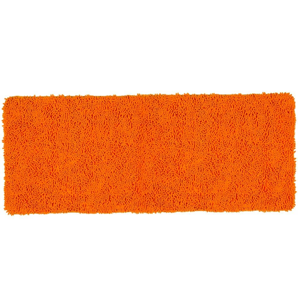 Lavish Home Orange 24 In X 60, Orange Bath Rugs
