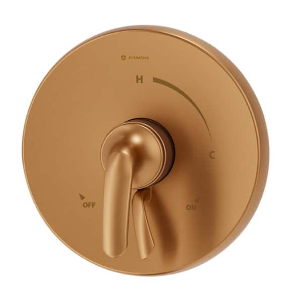 Symmons Elm Single Handle Shower Valve Trim Kit in Brushed Bronze (Valve Not Included)