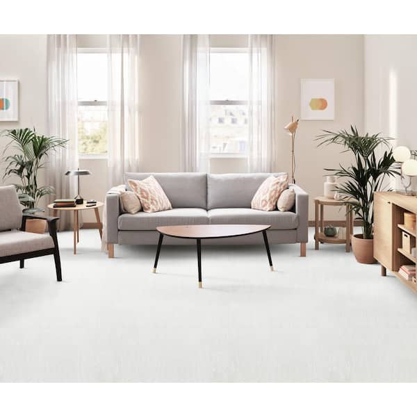 Lifeproof Dreamy Daze II Cozy Beige 66 oz. Nylon Texture Carpet