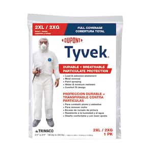 DuPont Tyvek 2XL Painters Coverall with Hood and Boots