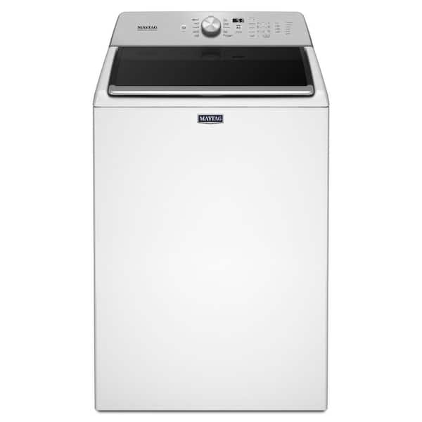 Maytag 4.7 cu. ft. High-Efficiency White Top Load Washing Machine with PowerWash Cycle