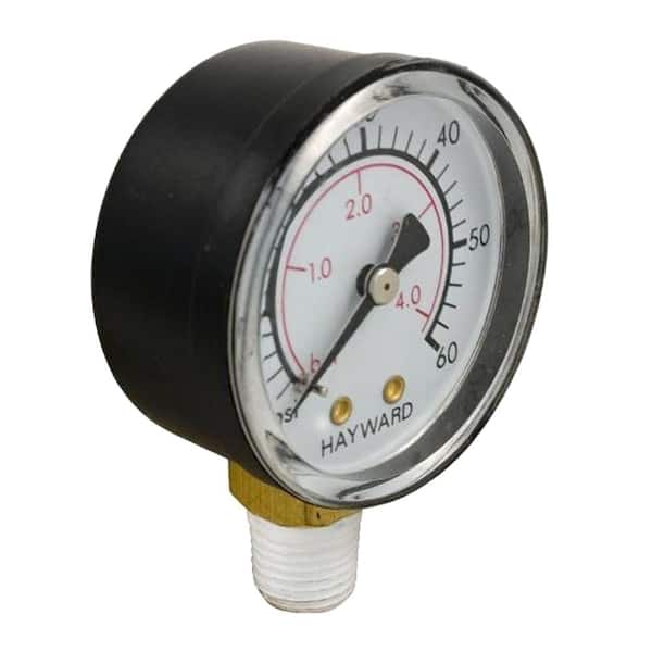 HAYWARD Boxed pressure gauge replacement for select sand and D.E. filters