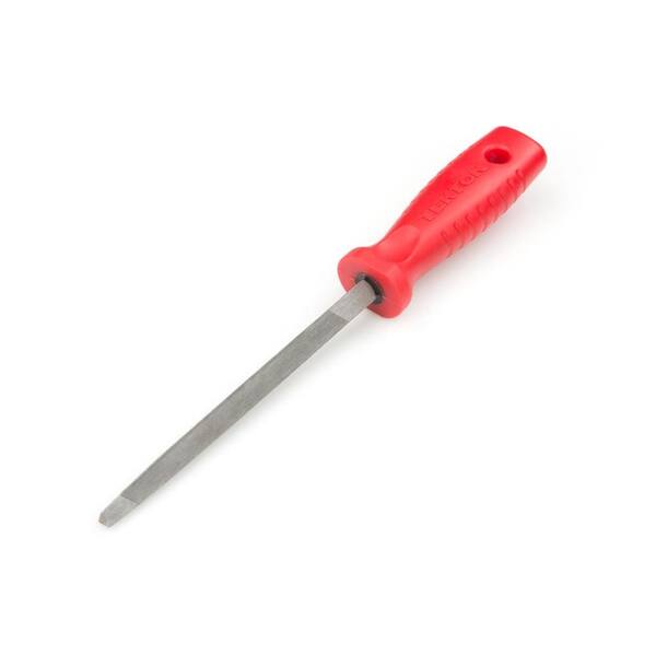 TEKTON 6 in. Triangular Saw File (Regular Taper)