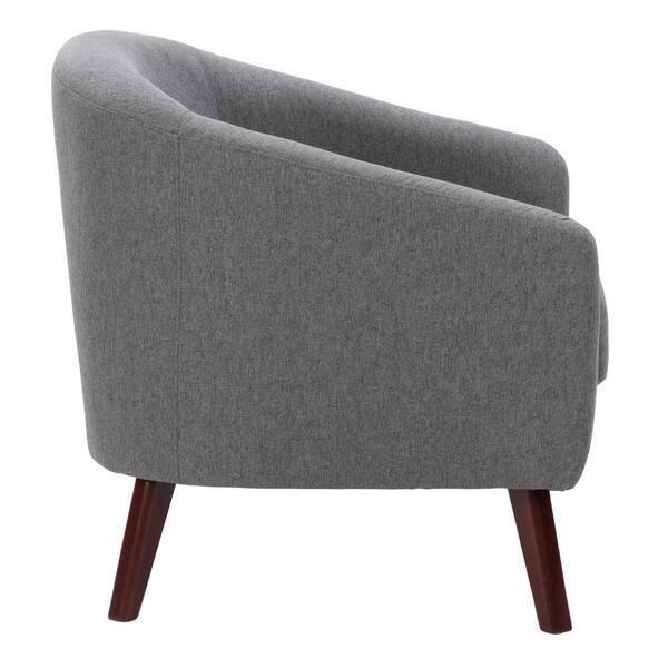 Gray best sale tub chair