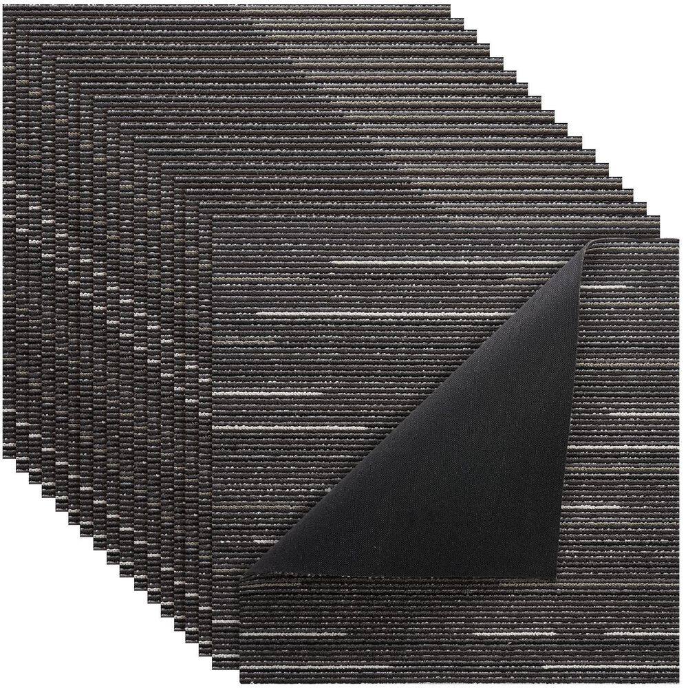 Carpet Tiles Reusable Gray Commercial 24 in. x 24 in. Adhesive Carpet Tile Square 96 sq. ft., 24 PCS 2025 update price history on PriceWatchPro