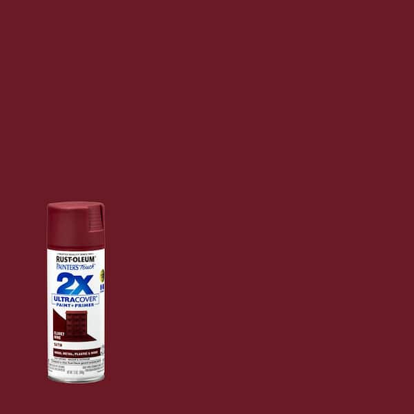 Rust-Oleum Painter's Touch 2X 12 oz. Satin Claret Wine General Purpose Spray Paint