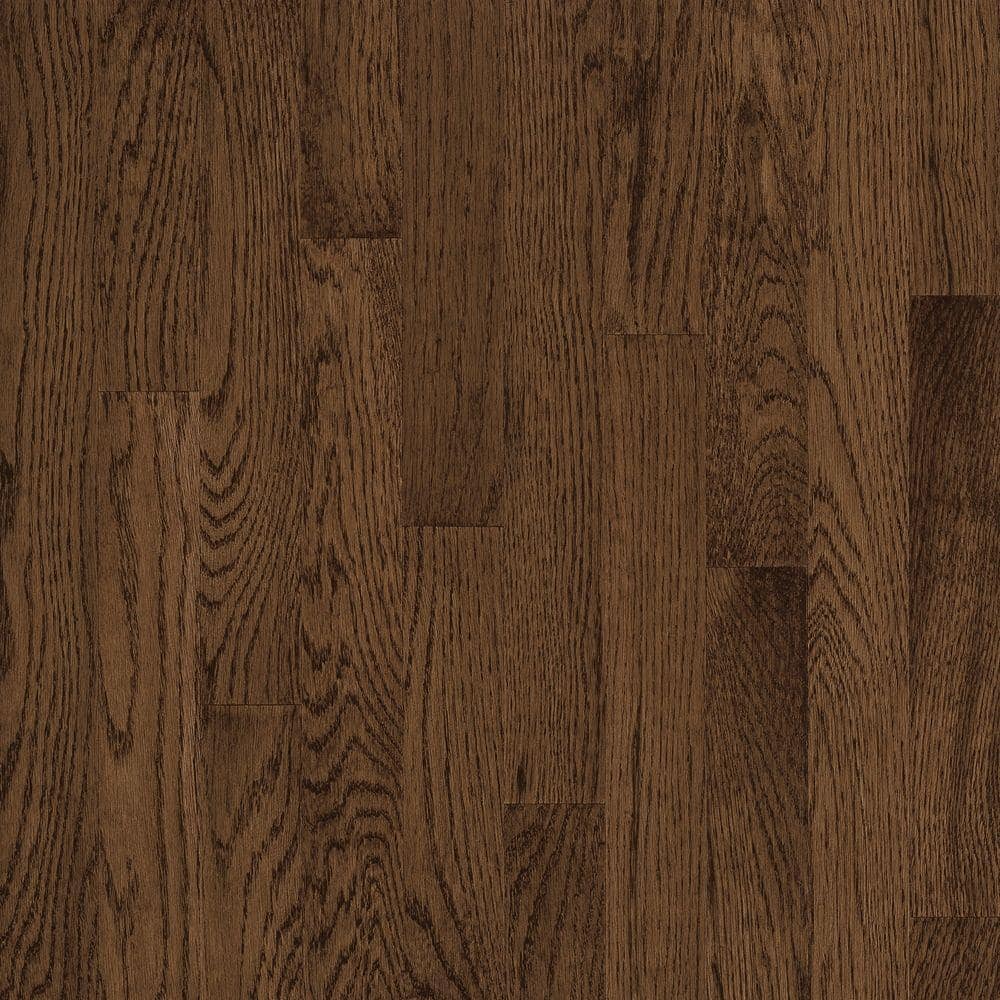 Bruce Take Home Sample Natural Reflections Oak Walnut Solid Hardwood Flooring 5 In X 7 In Br 667235 The Home Depot