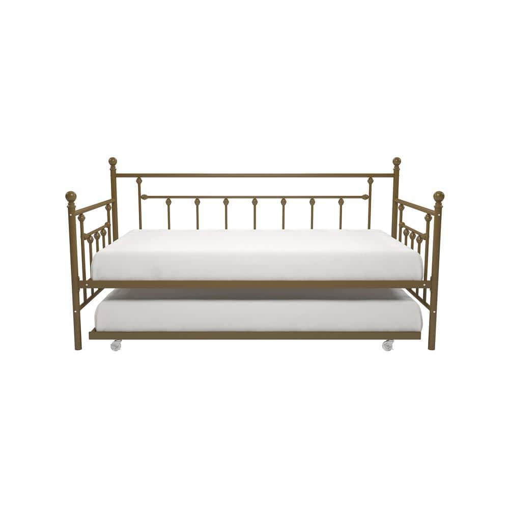 DHP Mia Gold Twin Daybed and Trundle DE34199 The Home Depot