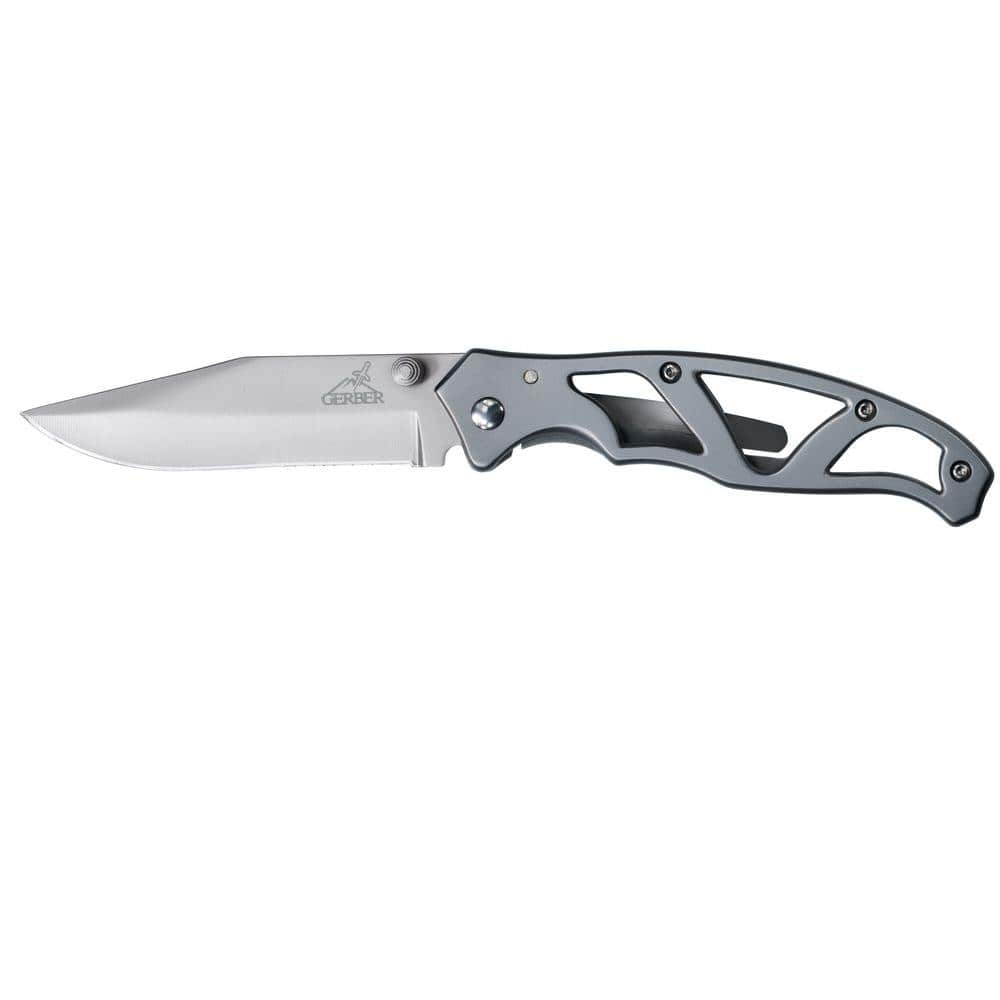 Gerber 3.01-in High Carbon Stainless Steel Clip Point Serrated