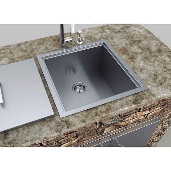 Sunstone Over/Under 20 x 12 Height Single Basin Sink with