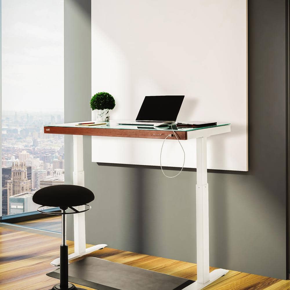 Simple Office Computer Compact Panels Classic Wooden Standing Desk - China Computer  Table, Portable Laptop Table