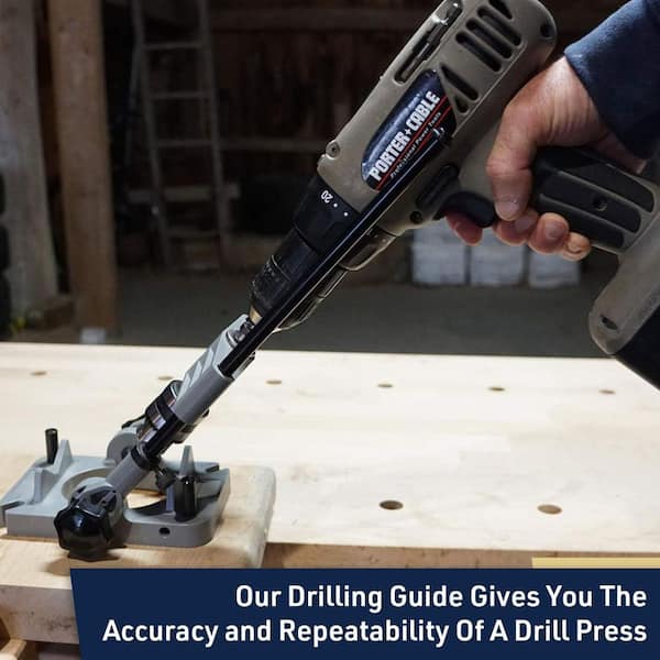 KINGS COUNTY TOOLS Portable Drill Guide Jig GW91G01-05-TWN - The Home Depot