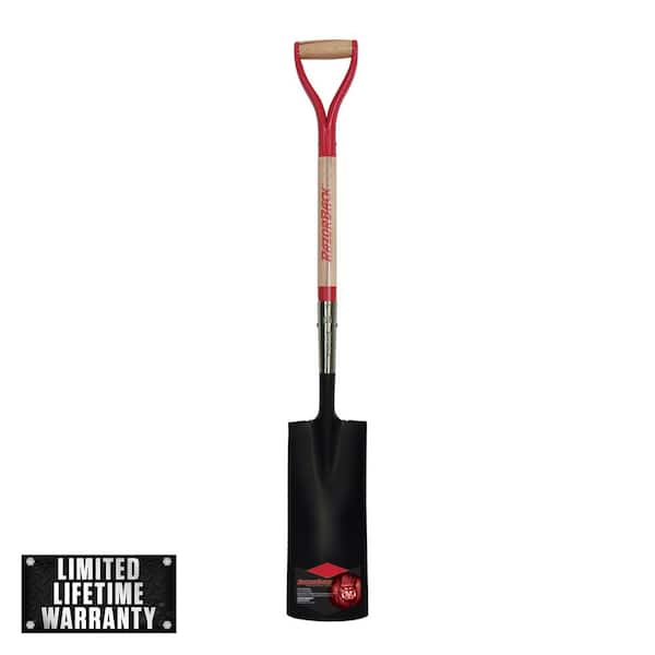 Razor-Back 29 in. D-Handle Post Spade