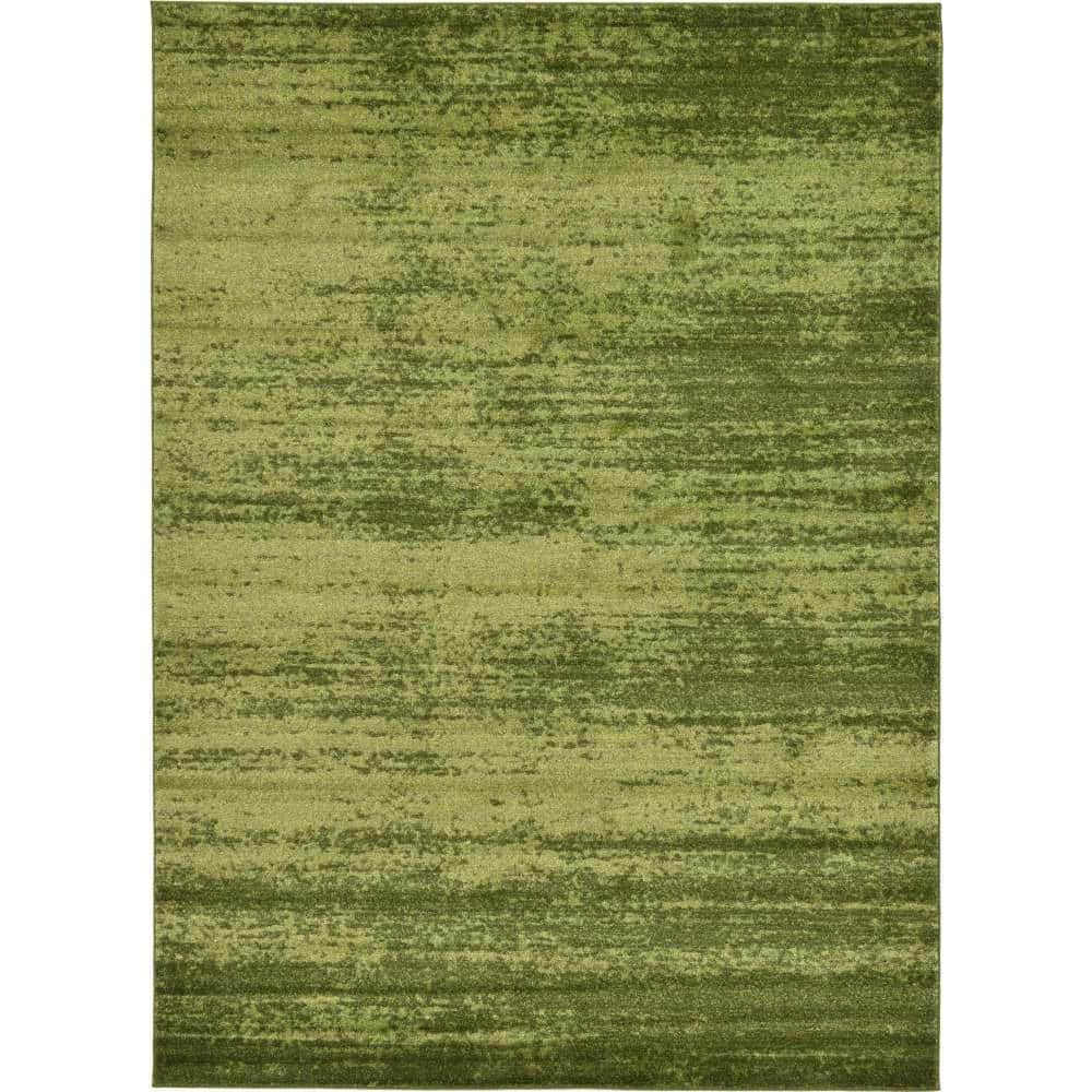 Luxurious Dark Gray Tufted 6' x 9' Easy-Care Synthetic Rug