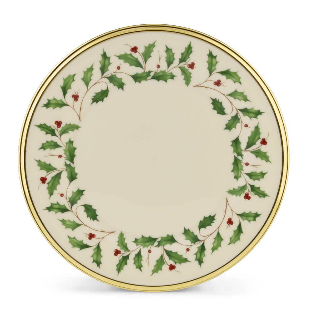 Lenox Holiday Salad Plate 146504010 The Home Depot
