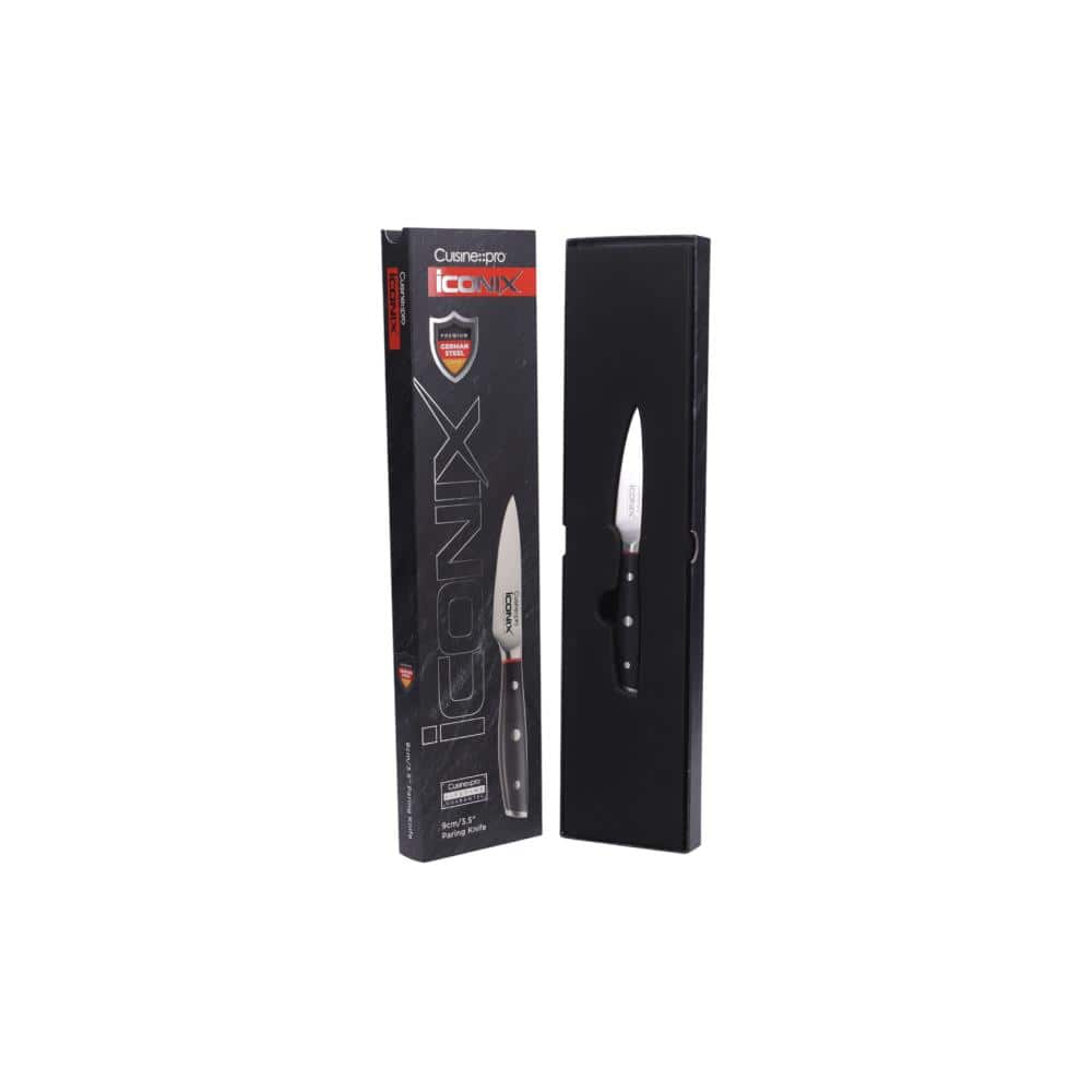 ICONIX 3.5 in. Steel Full Tang Paring Knife - thumbnail 4