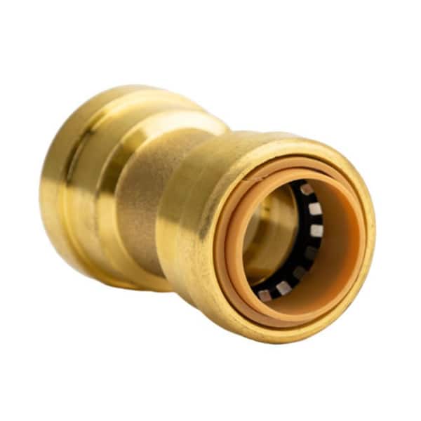 QUICKFITTING 1/2 in. Brass Push-to-Connect x FIP Adapter Fitting with  SlipClip Release Tool (4-Pack) LF812FR-4 - The Home Depot