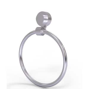 Venus Collection Towel Ring in Satin Chrome