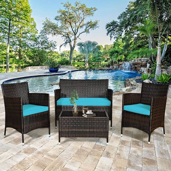 Gymax shop patio set