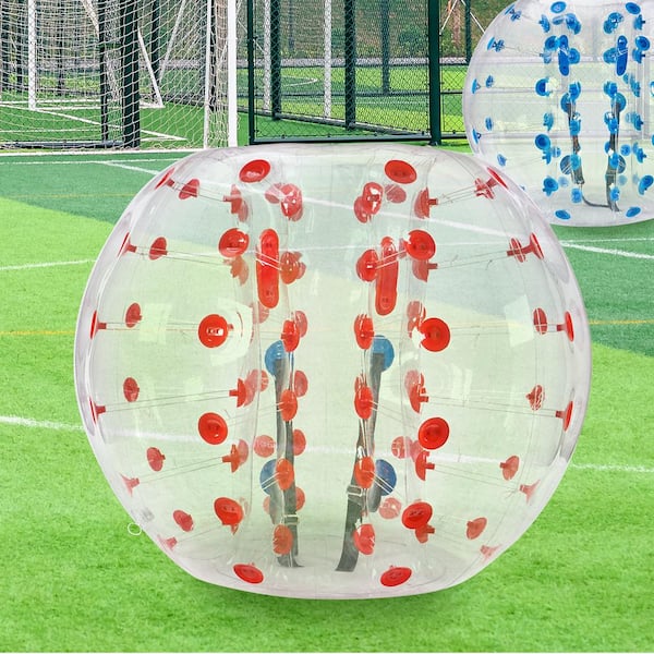 VEVOR Inflatable Bumper Balls 2-Pack 5 ft. /1.5M Body Sumo Zorb