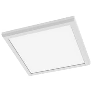 Blink Performer 9 in. White Selectable CCT Color Changing LED Square Ceiling Flush Mount Light Fixture