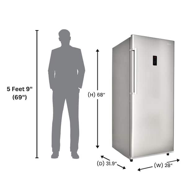 ConServ 17 cu. ft. Convertible UpRight Freezer/Refrigerator Garage
