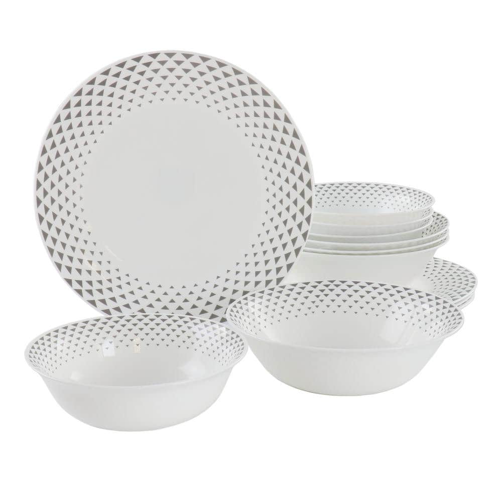 King International Stainless Steel Dinnerware set of 50 Pc, Plate set,  Dishes, Metal Plates, Camping plates set, Dinner Set, Full Quarter Plate,  Curry