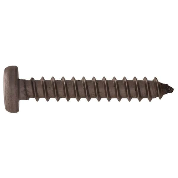 The Hillman Group #8 1/2 in. Slotted Hex-Head Sheet Metal Screws (15-Pack)