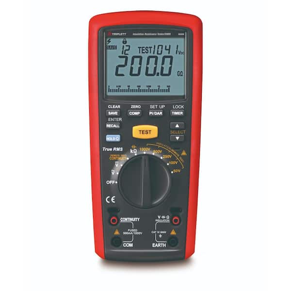 TRIPLETT Insulation Resistance Tester Digital