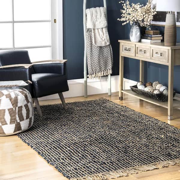 nuLOOM Tiesto Textured Supreme Ivory 8 ft. x 10 ft. Area Rug JLSR05A-76096  - The Home Depot