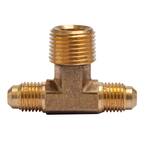 LTWFITTING 1/4 In. X 1/4 In. X 1/8 In. I.D. Brass Hose Barb Tee ...