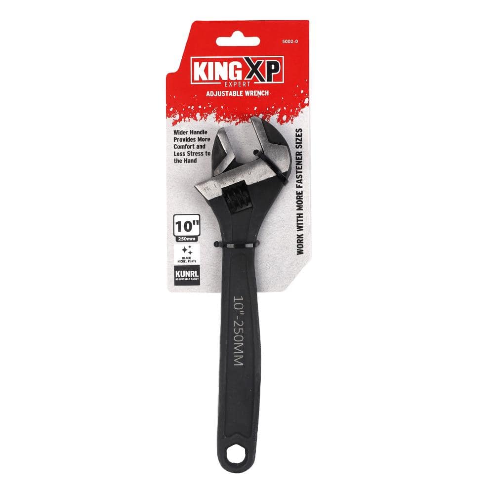 "10"" Adjustable Wrench, Wide Handle, Black Nickel Finish" price history on PriceWatchPro