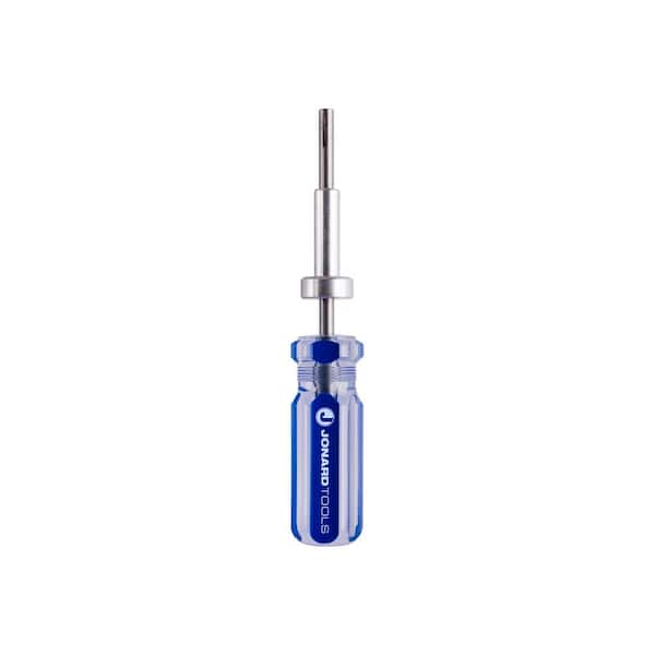 JONARD TOOLS Terminator Tool with 4 in. Shaft, 8 in. L, Blue