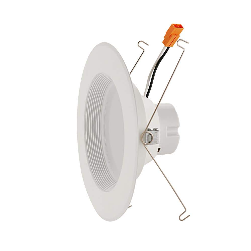 Modern 7.5" White LED Downlight for Indoor/Outdoor Use