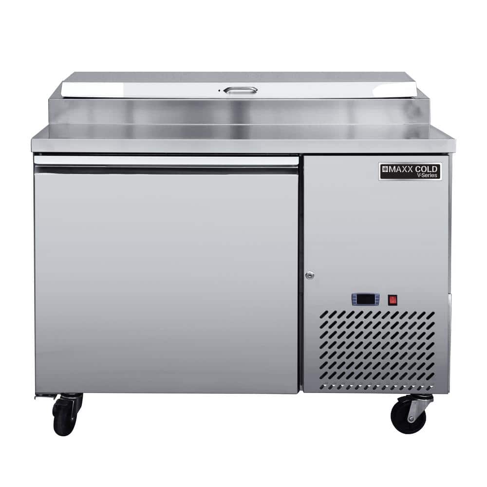 MAXX COLD V-Series 1-Door Refrigerated Pizza Prep Table, 50 Watt