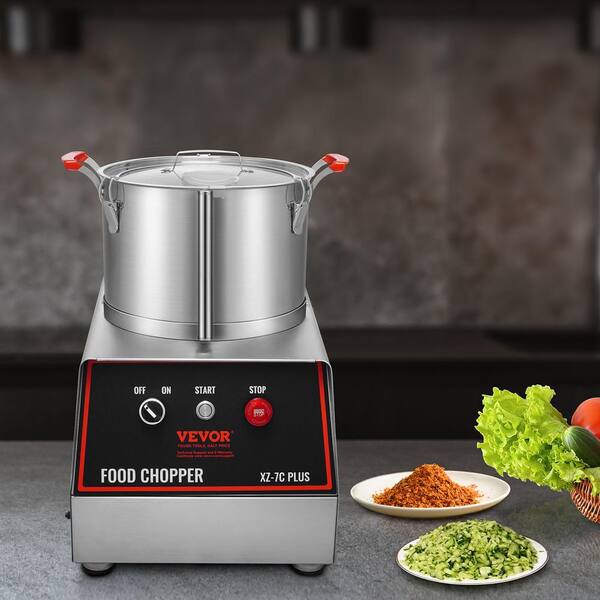 VEVOR Food Processor and Vegetable Chopper, 7-Quart Bowl