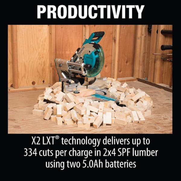 Makita 18V X2 (36V) LXT Brushless 10 in. Dual-Bevel Sliding