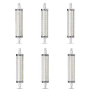 100-Watt Equivalent R7S 118MM R7 Base LED Light Bulb, Bright White (6-Pack)