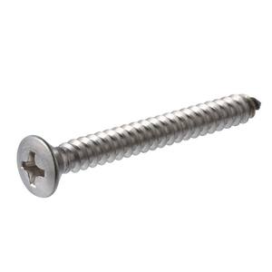 Pack of 12 # 10 X 1" Aluminum Oval Head Slotted Wood Screws 